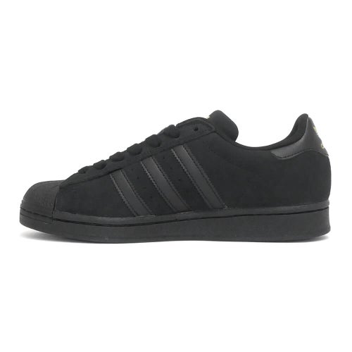 ADIDAS SKATEBOARDING SHOES アディダススケートボーディング シューズ スニーカー スーパースター SUPERSTAR ADV BLACK/BLACK/GOLD KZ8893 スケートボード スケボー 5