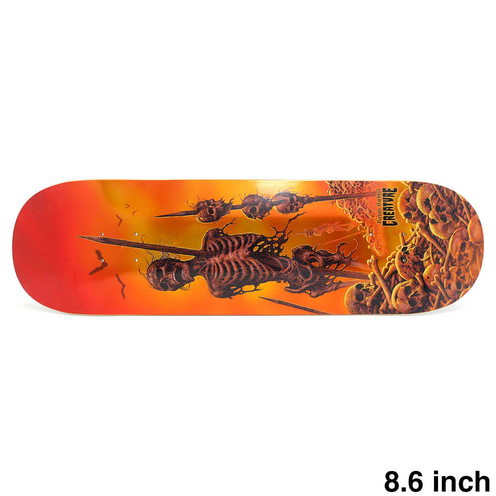 CREATURE DECK クリーチャー デッキ KEVIN BAEKKEL WASTED 8.6 スケートボード スケボー 1