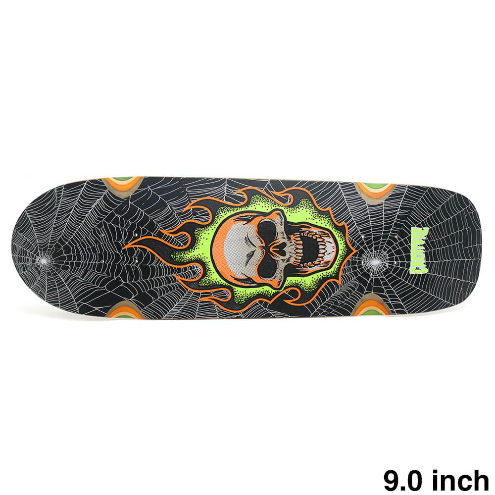 CREATURE DECK クリーチャー デッキ TEAM BONEHEAD WEBBED 9.0 WHEEL WELLS スケートボード スケボー 1