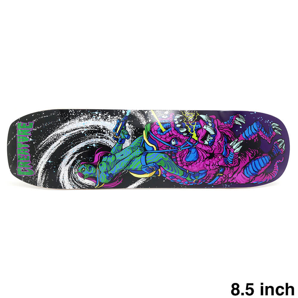 CREATURE DECK クリーチャー デッキ TEAM COSMO RIDER SM 8.5 スケートボード スケボー 1
