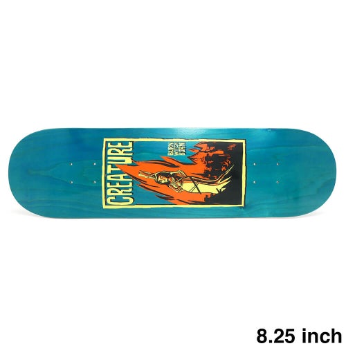 CREATURE DECK クリーチャー デッキ TEAM BURN WITCH BURN 8.25 スケートボード スケボー 1