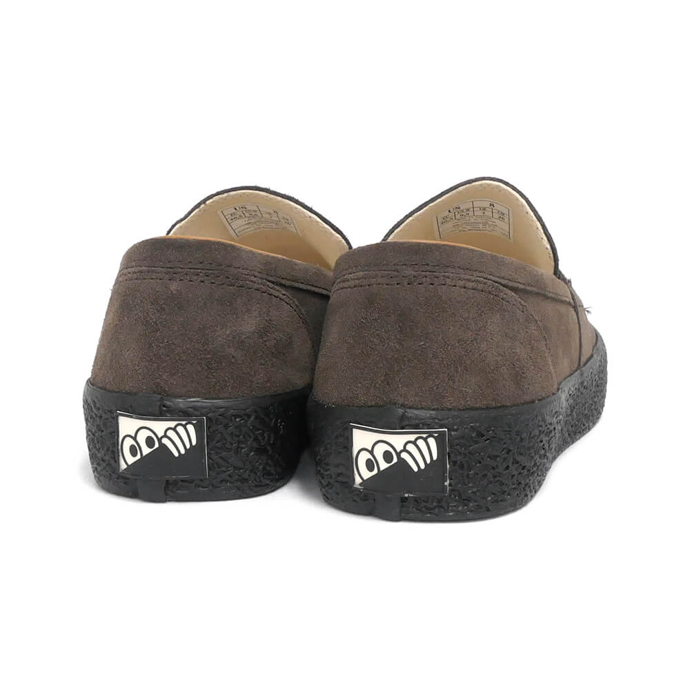 LAST RESORT AB SHOES ラストリゾートエービー シューズ スニーカー VM005 LOAFER SUEDE DEEP BROWN/BLACK スケートボード スケボー 3