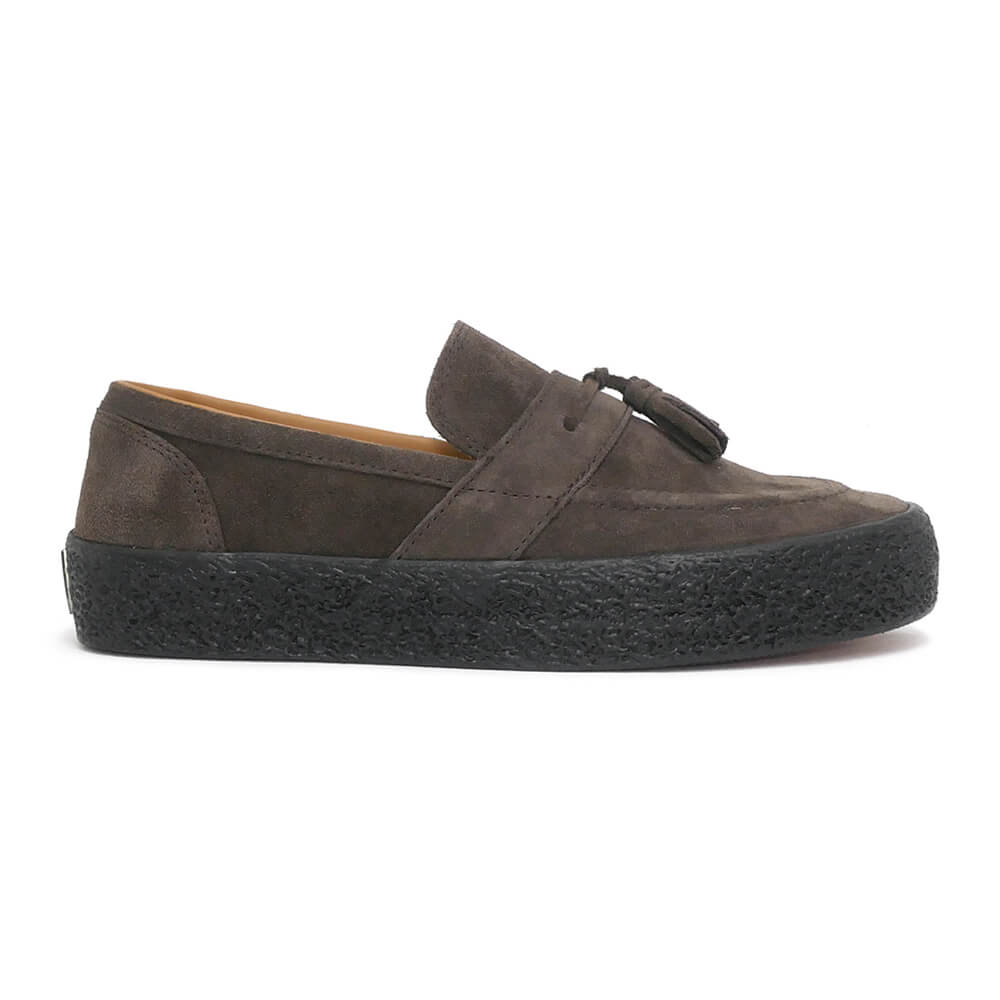 LAST RESORT AB SHOES ラストリゾートエービー シューズ スニーカー VM005 LOAFER SUEDE DEEP BROWN/BLACK スケートボード スケボー 4