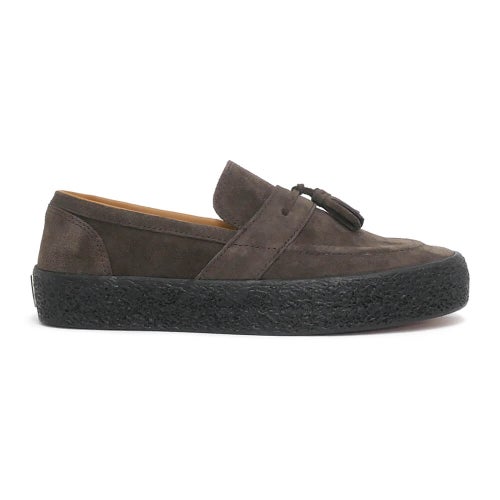 LAST RESORT AB SHOES ラストリゾートエービー シューズ スニーカー VM005 LOAFER SUEDE DEEP BROWN/BLACK スケートボード スケボー 4