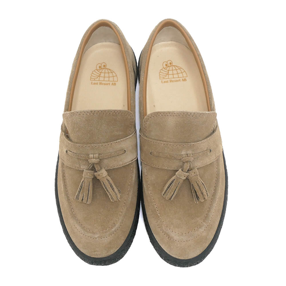 LAST RESORT AB SHOES ラストリゾートエービー シューズ スニーカー VM005 LOAFER SUEDE WET SAND/BLACK スケートボード スケボー 2
