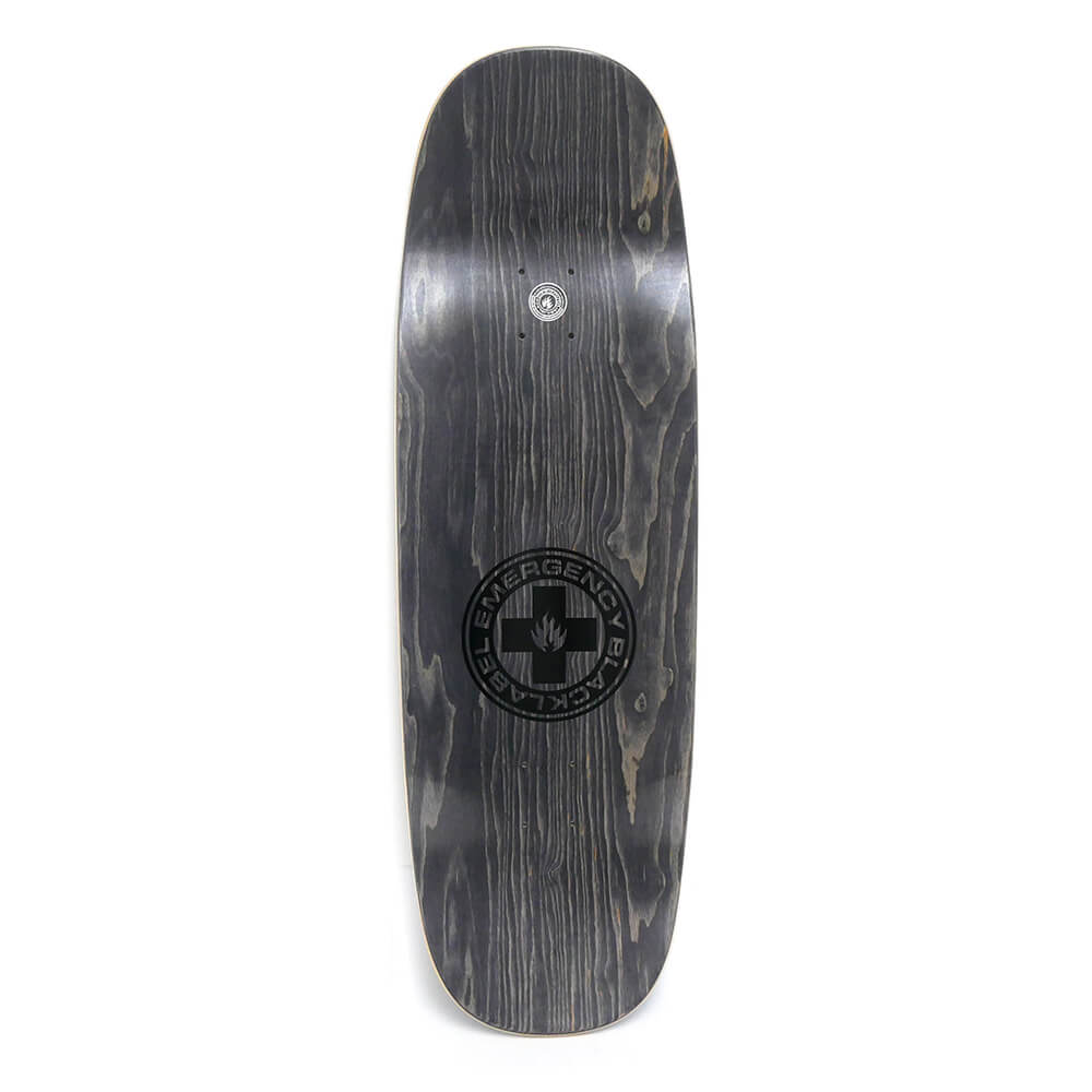 BLACK LABEL DECK ブラックレーベル デッキ JOHN LUCERO MASH UP EMERALD STAIN 10.0 JUMBOTRON SHAPE スケートボード スケボー 3