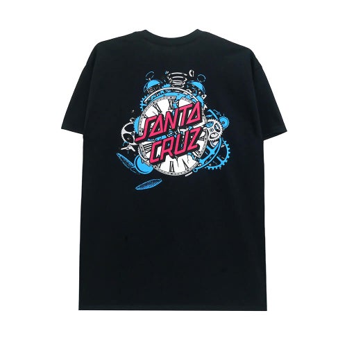 SANTA CRUZ T-SHIRT サンタクルーズ  Tシャツ  GRABKE EXPLODING DOT  BLACK スケートボード スケボー 