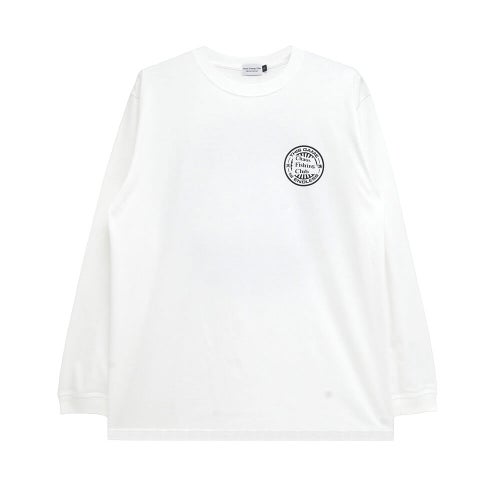 CHAOS FISHING CLUB LONG SLEEVE  カオスフィッシングクラブ  ロングスリーブTシャツ  ENDLESS GAME  WHITE  スケートボード スケボー 1