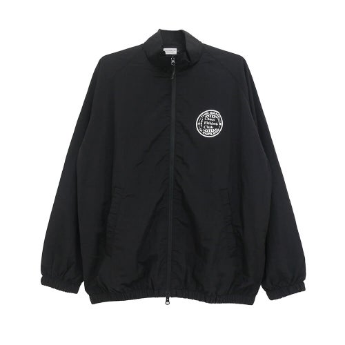 CHAOS FISHING CLUB JACKET カオスフィッシングクラブ  ジャケット  ENDLESS GAME TRACK JKT  BLACK  スケートボード スケボー 1