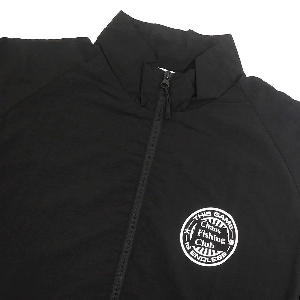 CHAOS FISHING CLUB JACKET カオスフィッシングクラブ  ジャケット  ENDLESS GAME TRACK JKT  BLACK  スケートボード スケボー 2