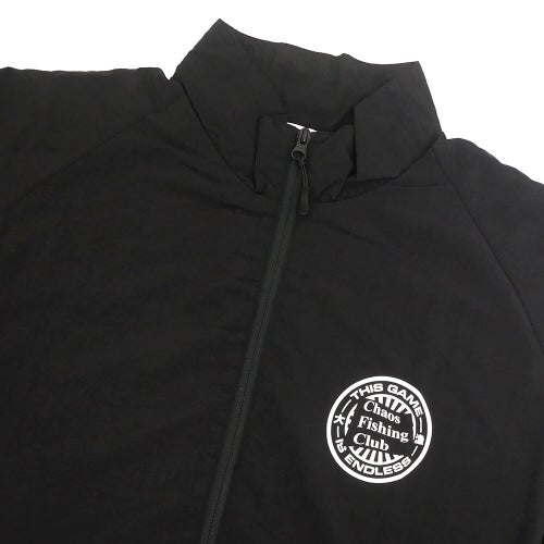 CHAOS FISHING CLUB JACKET カオスフィッシングクラブ  ジャケット  ENDLESS GAME TRACK JKT  BLACK  スケートボード スケボー 2