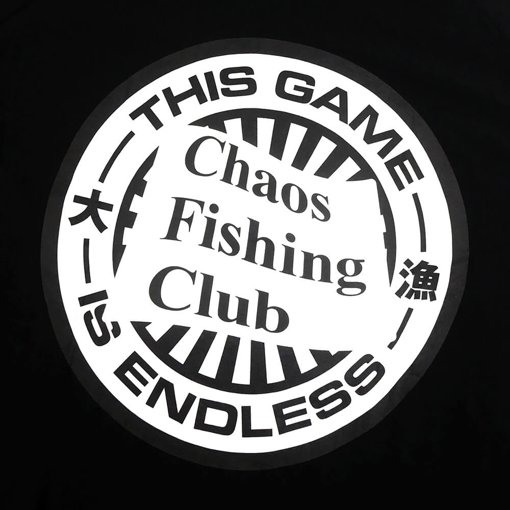 CHAOS FISHING CLUB JACKET カオスフィッシングクラブ  ジャケット  ENDLESS GAME TRACK JKT  BLACK  スケートボード スケボー 6
