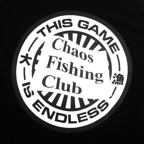 CHAOS FISHING CLUB JACKET カオスフィッシングクラブ  ジャケット  ENDLESS GAME TRACK JKT  BLACK  スケートボード スケボー 6