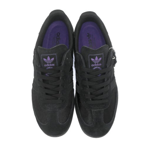 ADIDAS SKATEBOARDING SHOES アディダススケートボーディング シューズ スニーカー サンバ SAMBA ADV JP BLACK/BLACK/BLACK HQ5680 スケートボード スケボー 2