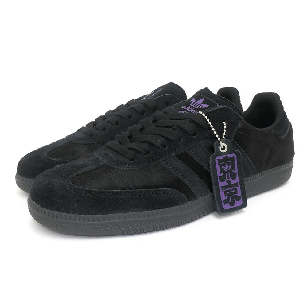 ADIDAS SKATEBOARDING SHOES アディダススケートボーディング シューズ スニーカー サンバ SAMBA ADV JP BLACK/BLACK/BLACK HQ5680 スケートボード スケボー 7