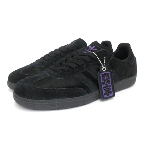 ADIDAS SKATEBOARDING SHOES アディダススケートボーディング シューズ スニーカー サンバ SAMBA ADV JP BLACK/BLACK/BLACK HQ5680 スケートボード スケボー 7