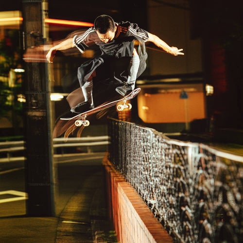 ADIDAS SKATEBOARDING SHOES アディダススケートボーディング シューズ スニーカー サンバ SAMBA ADV JP BLACK/BLACK/BLACK HQ5680 スケートボード スケボー 10