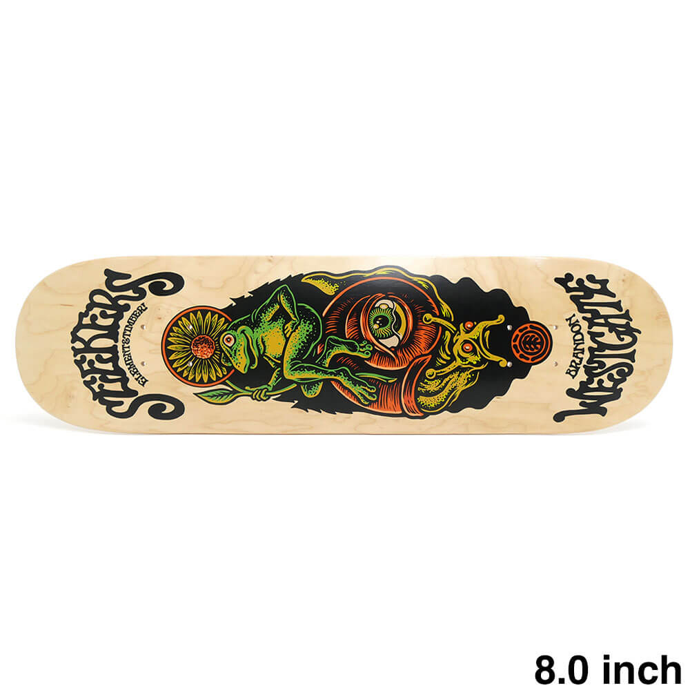 ELEMENT DECK エレメント デッキ BRANDON WESTGATE SEEKERS 8.0 スケートボード スケボー 1