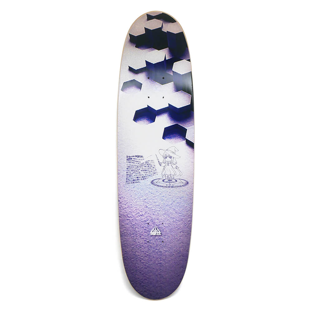 KAONKA DECK カオンカ デッキ TEAM AGARTHA HEXAGON 8.5 FB SHAPE スケートボード スケボー 3