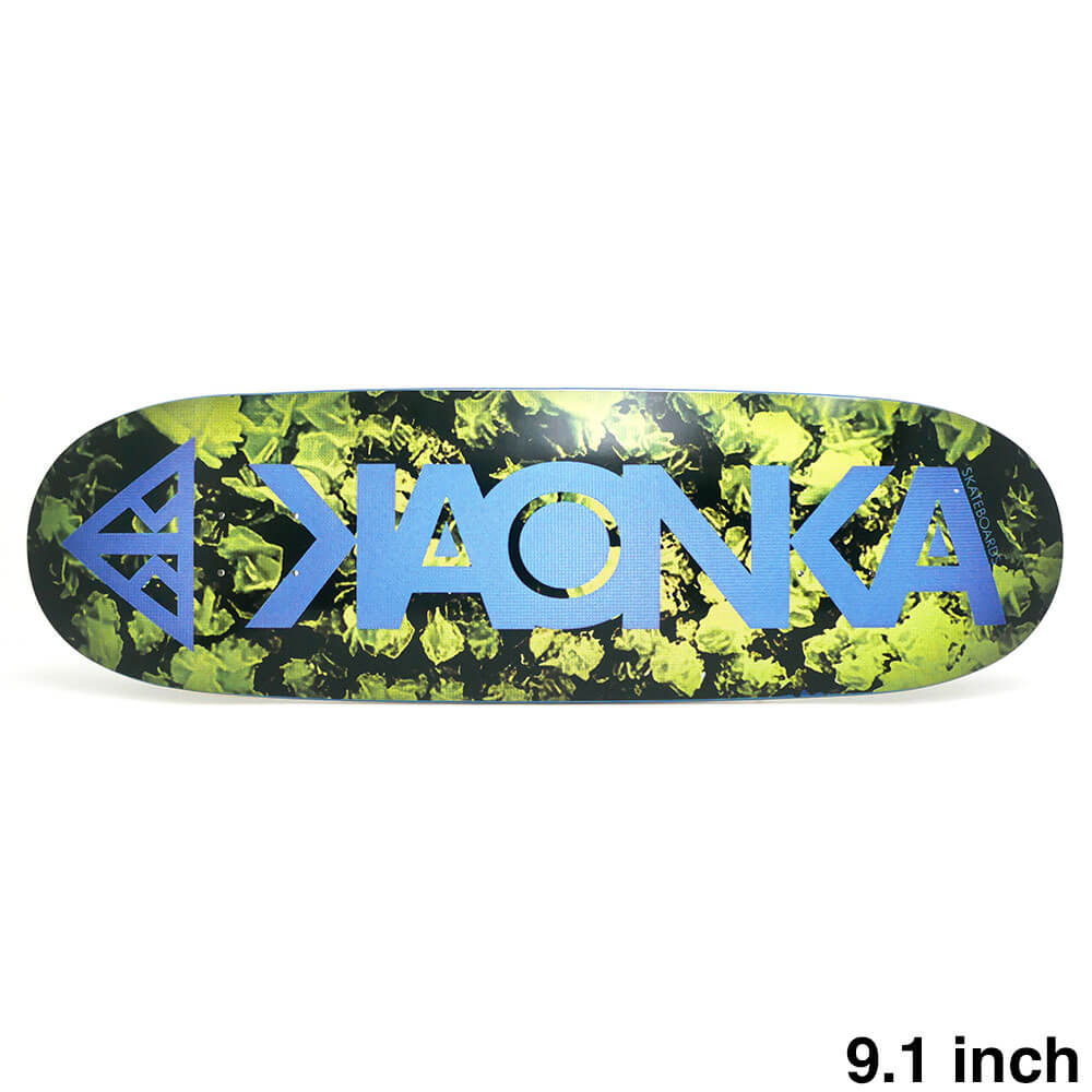 KAONKA DECK カオンカ デッキ TEAM BAR AUTUNITE 9.1 FB LG SHAPE スケートボード スケボー 1