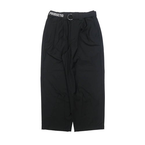 TIGHTBOOTH（TBPR） PANTS タイトブース  パンツ ジーンズ  BAGGY SLACKS BLACK  スケートボード スケボー 