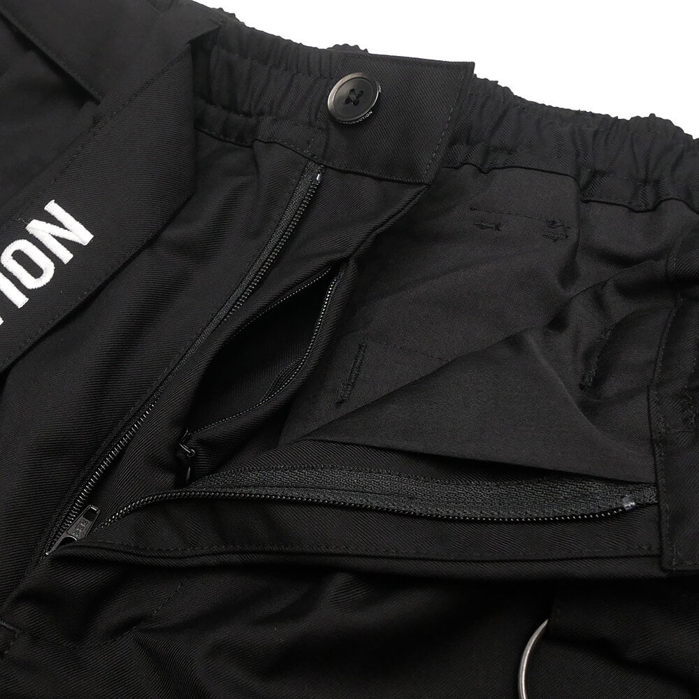 TIGHTBOOTH（TBPR） PANTS タイトブース  パンツ ジーンズ  BAGGY SLACKS BLACK  スケートボード スケボー 5