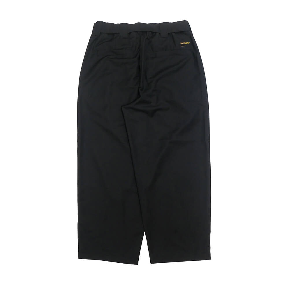 TIGHTBOOTH（TBPR） PANTS タイトブース  パンツ ジーンズ  BAGGY SLACKS BLACK  スケートボード スケボー 8