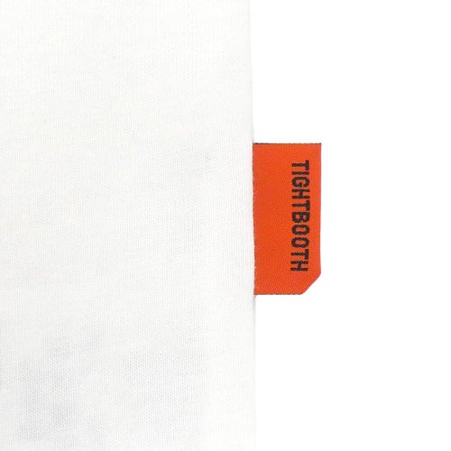 TIGHTBOOTH（TBPR）T-SHIRT  タイトブース  Tシャツ  DISTORTION  WHITE スケートボード スケボー 2