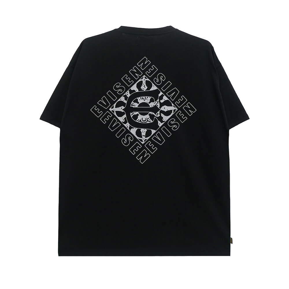 EVISEN T-SHIRT エビセン  Tシャツ  DIAMOND  BLACK  スケートボード スケボー 