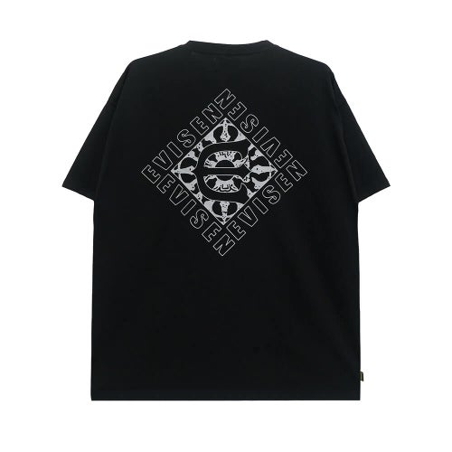 EVISEN T-SHIRT エビセン  Tシャツ  DIAMOND  BLACK  スケートボード スケボー 