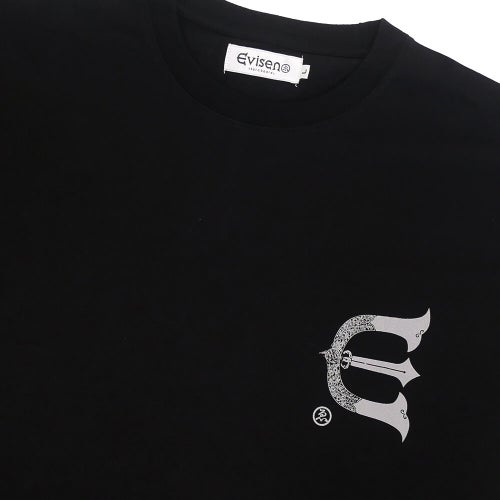 EVISEN T-SHIRT エビセン  Tシャツ  DIAMOND  BLACK  スケートボード スケボー 2