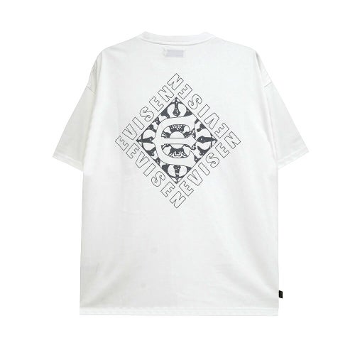 EVISEN T-SHIRT  エビセン  Tシャツ  DIAMOND  WHITE  スケートボード スケボー 