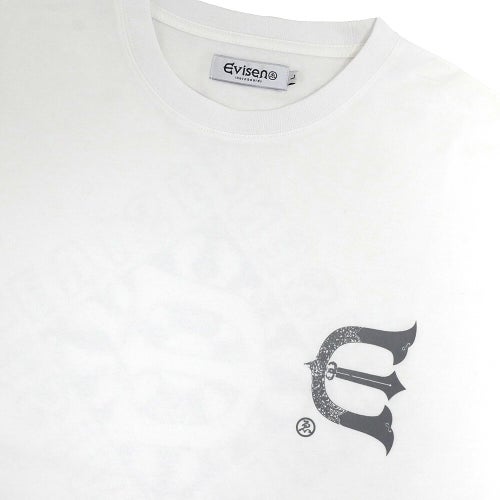 EVISEN T-SHIRT  エビセン  Tシャツ  DIAMOND  WHITE  スケートボード スケボー 2