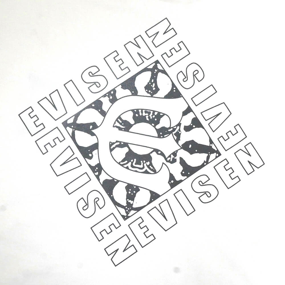 EVISEN T-SHIRT  エビセン  Tシャツ  DIAMOND  WHITE  スケートボード スケボー 3