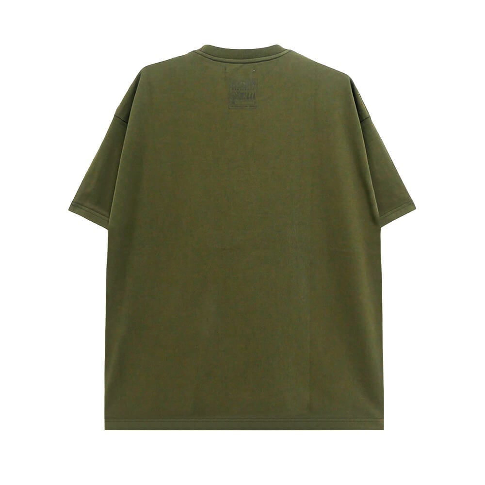 EVISEN T-SHIRT  エビセン  Tシャツ  E LOGO  KHAKI  スケートボード スケボー 3