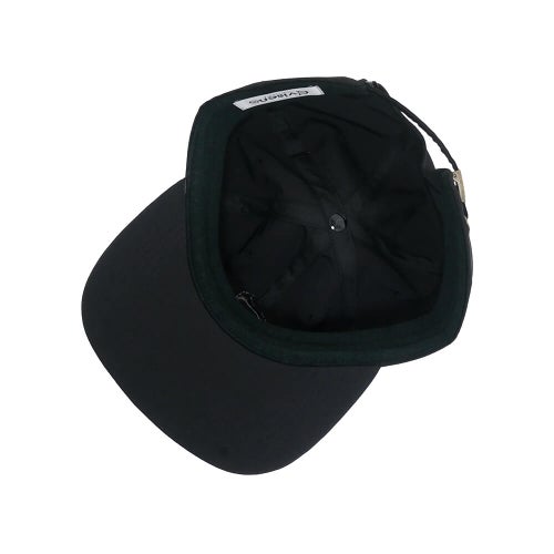 EVISEN CAP エビセン  キャップ  ONE-UP 6 PANEL BLACK スケートボード スケボー 4