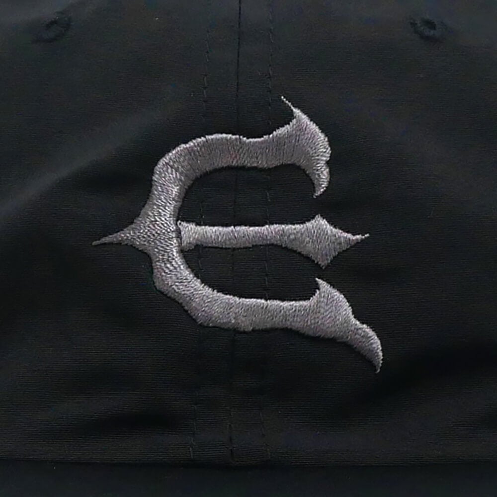 EVISEN CAP エビセン  キャップ  ONE-UP 6 PANEL BLACK スケートボード スケボー 5