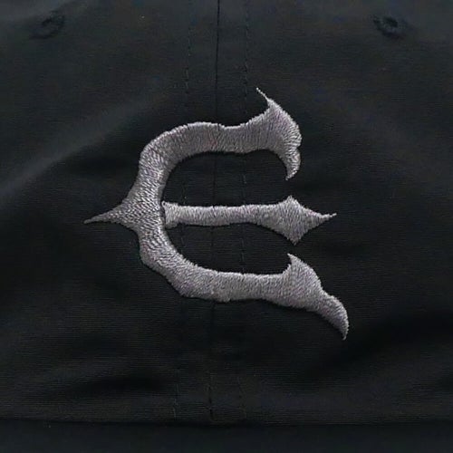 EVISEN CAP エビセン  キャップ  ONE-UP 6 PANEL BLACK スケートボード スケボー 5