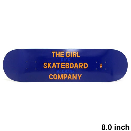 GIRL DECK ガール デッキ RICK McCRANK SANS 8.0 スケートボード スケボー 1