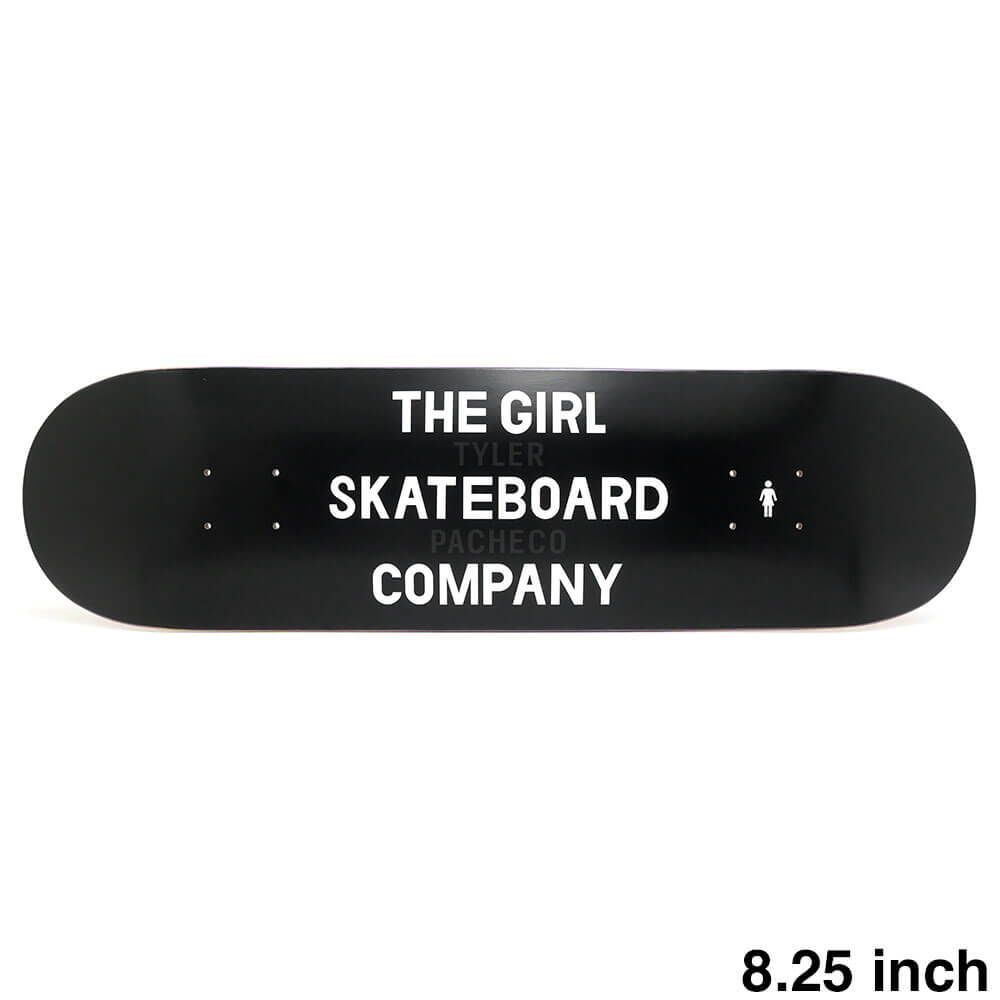 GIRL DECK ガール デッキ TYLER PACHECO SANS 8.25 TWINTIP スケートボード スケボー 1