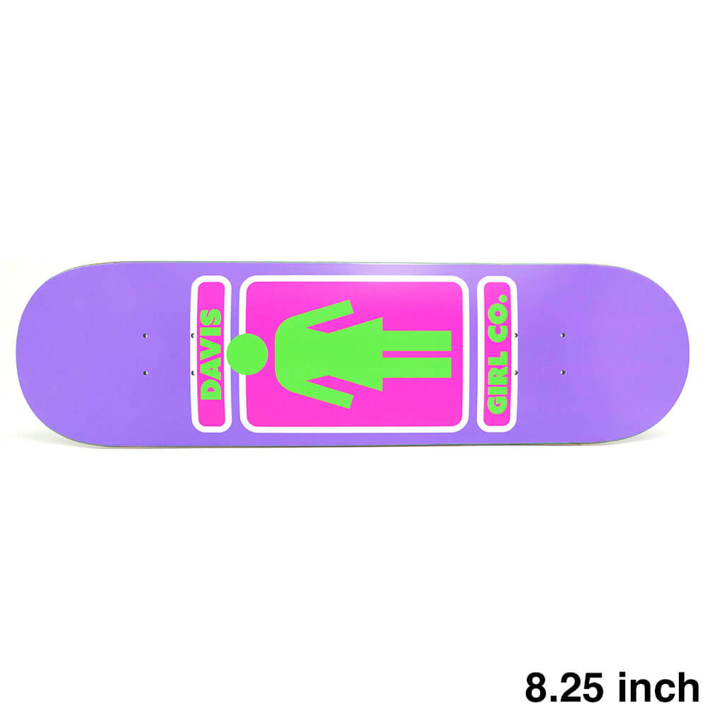 GIRL DECK ガール デッキ ROWAN DAVIS 93 TIL GLOW STICKS 8.25 スケートボード スケボー 1