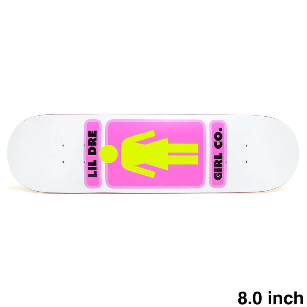 GIRL DECK ガール デッキ LIL DRE 93 TIL GLOW STICKS 8.0 スケートボード スケボー 1