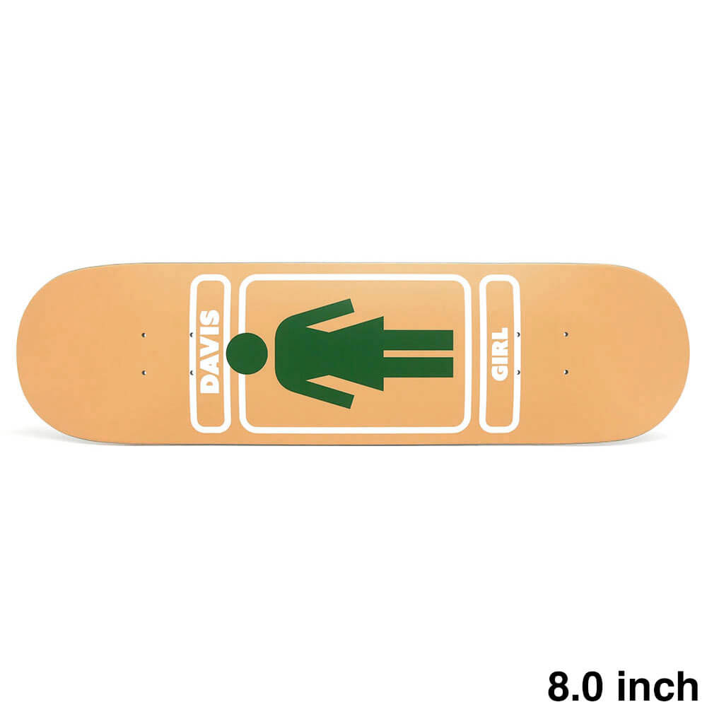 GIRL DECK ガール デッキ ROWAN DAVIS 93 TIL KHAKI 8.0 スケートボード スケボー 1