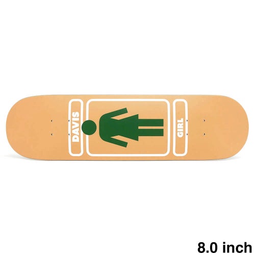 GIRL DECK ガール デッキ ROWAN DAVIS 93 TIL KHAKI 8.0 スケートボード スケボー 1