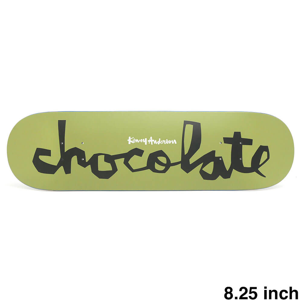 CHOCOLATE DECK チョコレート デッキ KENNY ANDERSON OG CHUNK 8.25 TWIN TIP スケートボード スケボー 1