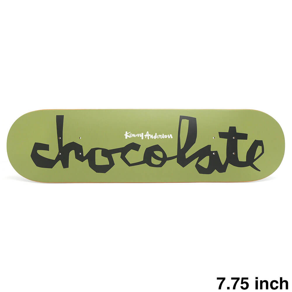 CHOCOLATE DECK チョコレート デッキ KENNY ANDERSON OG CHUNK 7.75 スケートボード スケボー 1