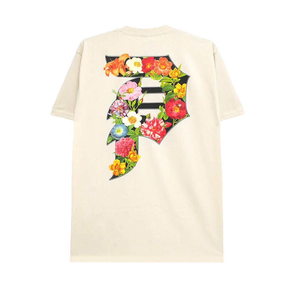 PRIMITIVE T-SHIRT  プリミティブ Tシャツ GROVE CREAM  スケートボード スケボー 