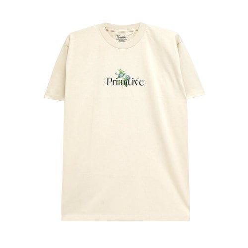 PRIMITIVE T-SHIRT  プリミティブ Tシャツ GROVE CREAM  スケートボード スケボー 1