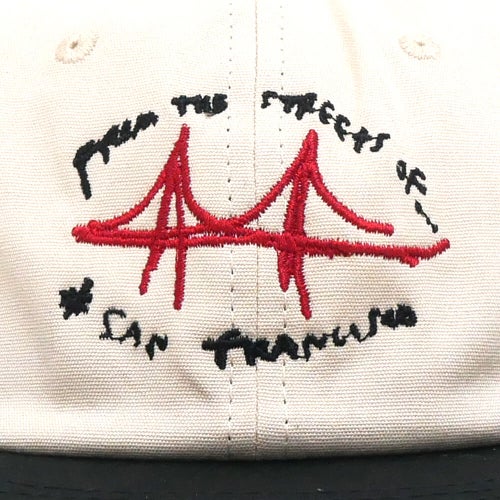 LOOP HOLE CAP  ループホール キャップ  FROM THE STREETS  CREAM/BLACK  スケートボード スケボー 4