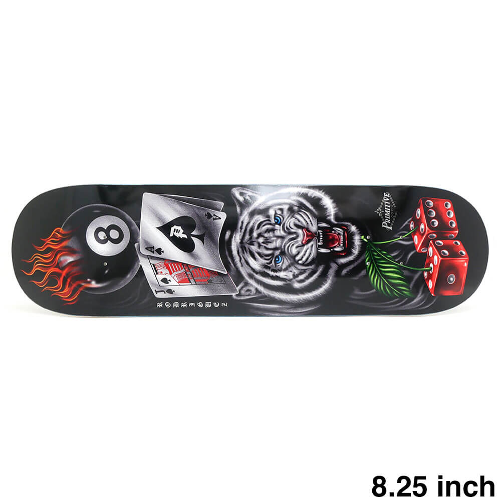PRIMITIVE DECK プリミティブ デッキ PAUL RODRIGUEZ HOT STREAK 8.25 スケートボード スケボー 1